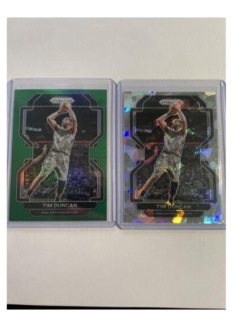 2021-22 Panini Prizm Base Set Tim Duncan #268 card