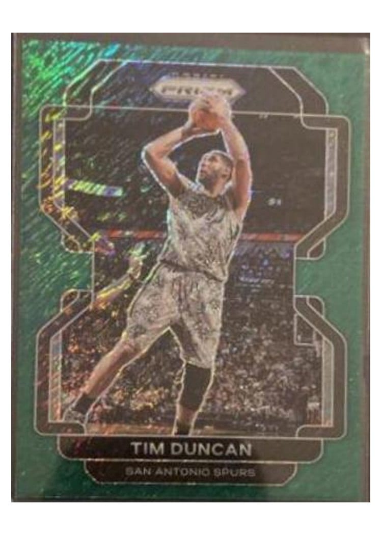 2021-22 Panini Prizm Base Set Tim Duncan #268 card
