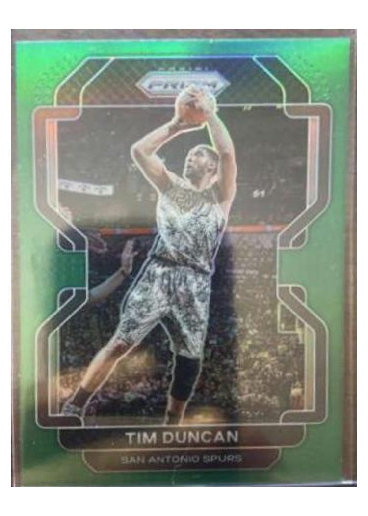 2021-22 Panini Prizm Base Set Tim Duncan #268 card