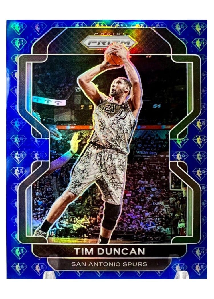 2021-22 Panini Prizm Base Set Tim Duncan #268 card