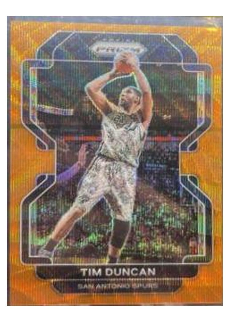 2021-22 Panini Prizm Base Set Tim Duncan #268 card