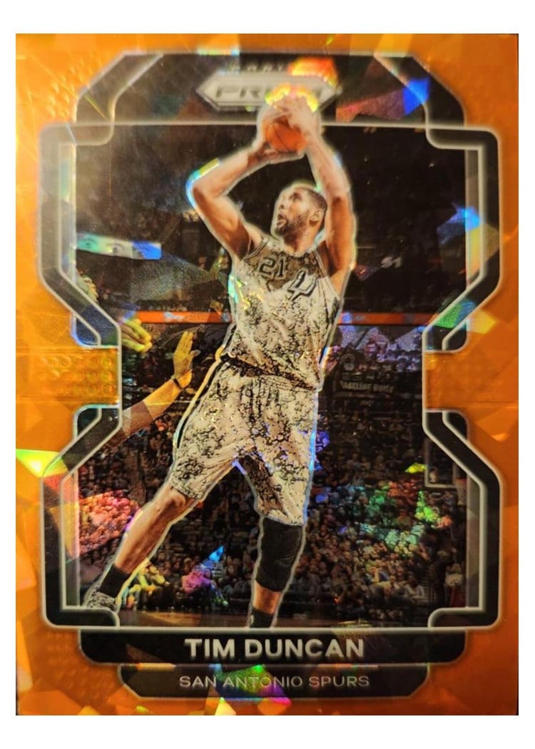 2021-22 Panini Prizm Base Set Tim Duncan #268 card