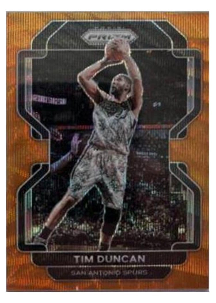 2021-22 Panini Prizm Base Set Tim Duncan #268 card
