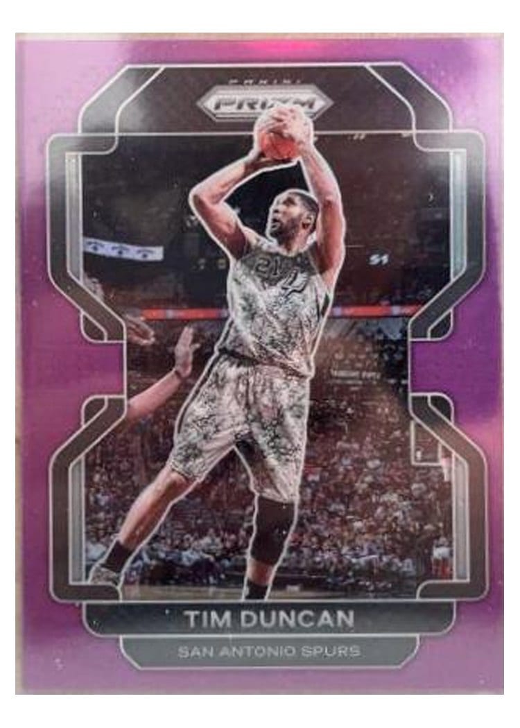 2021-22 Panini Prizm Base Set Tim Duncan #268 card