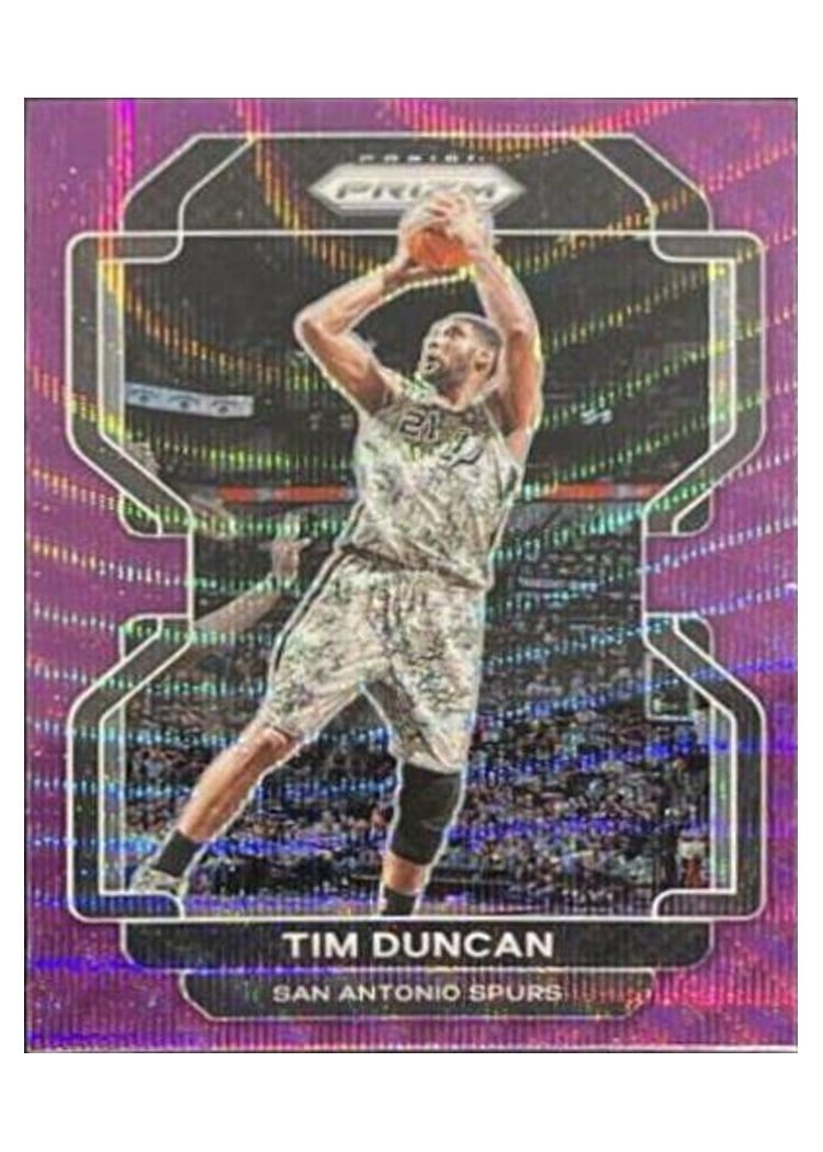 2021-22 Panini Prizm Base Set Tim Duncan #268 card