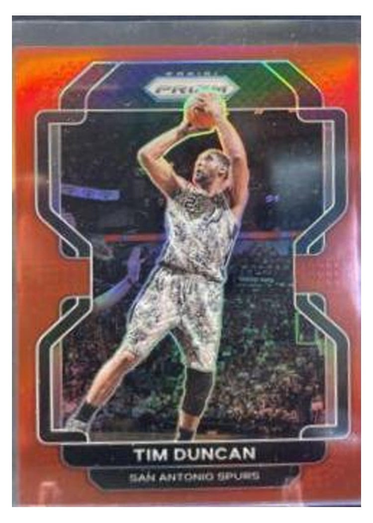 2021-22 Panini Prizm Base Set Tim Duncan #268 card