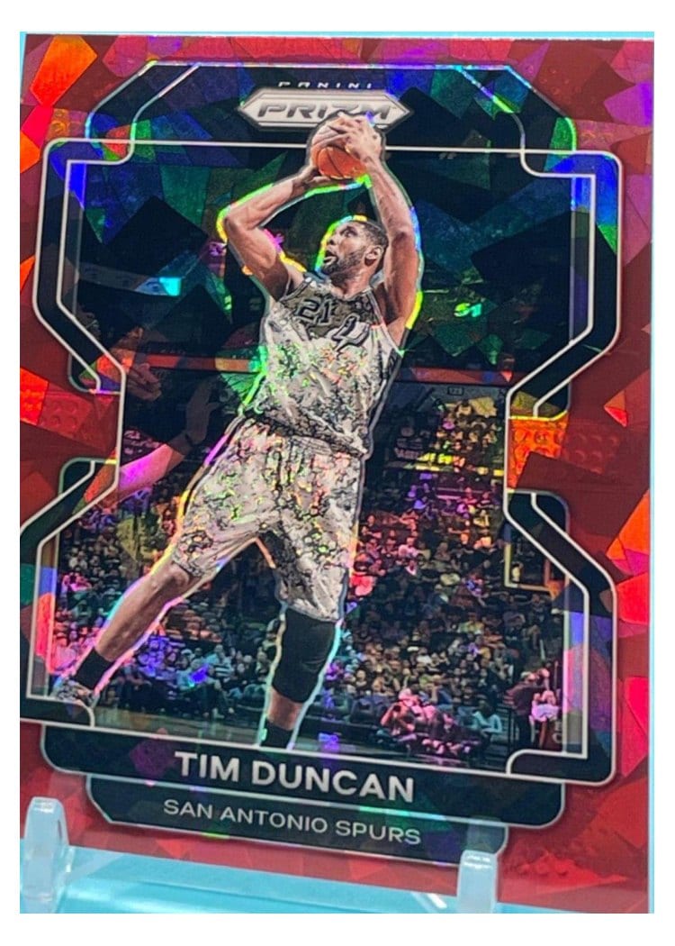 2021-22 Panini Prizm Base Set Tim Duncan #268 card