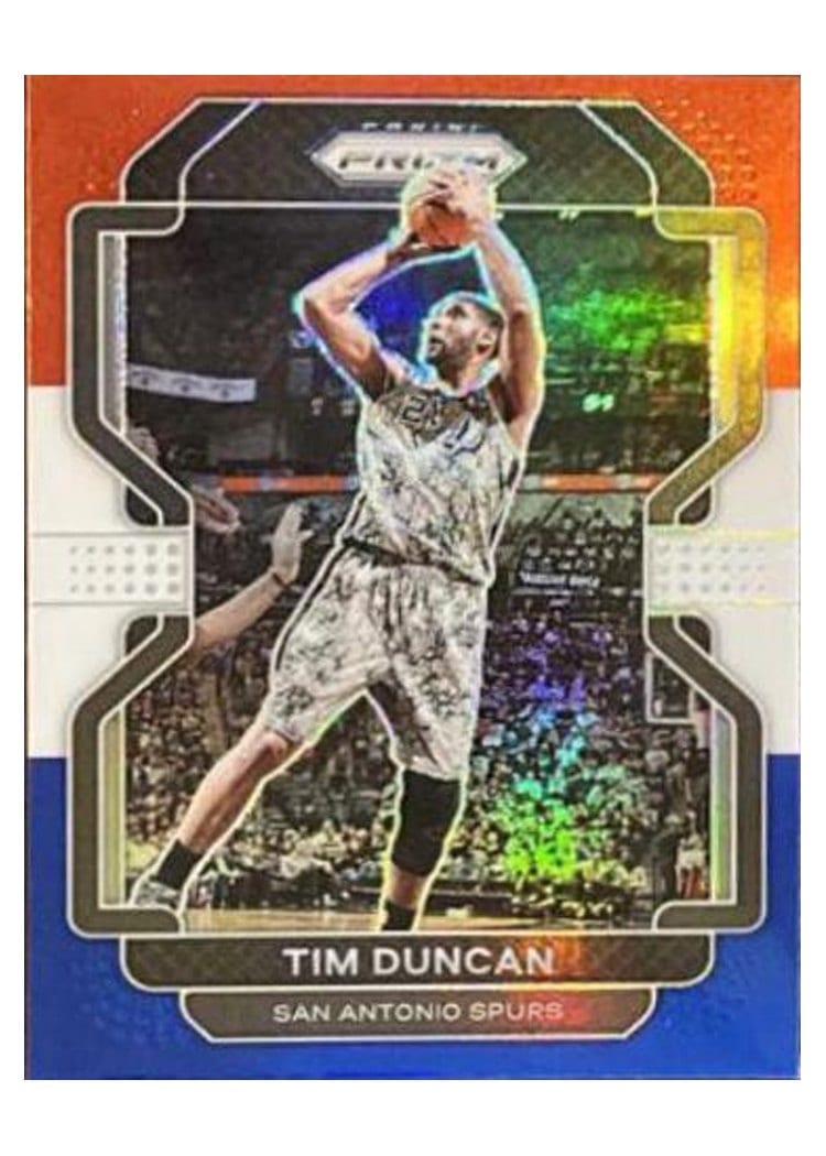 2021-22 Panini Prizm Base Set Tim Duncan #268 card