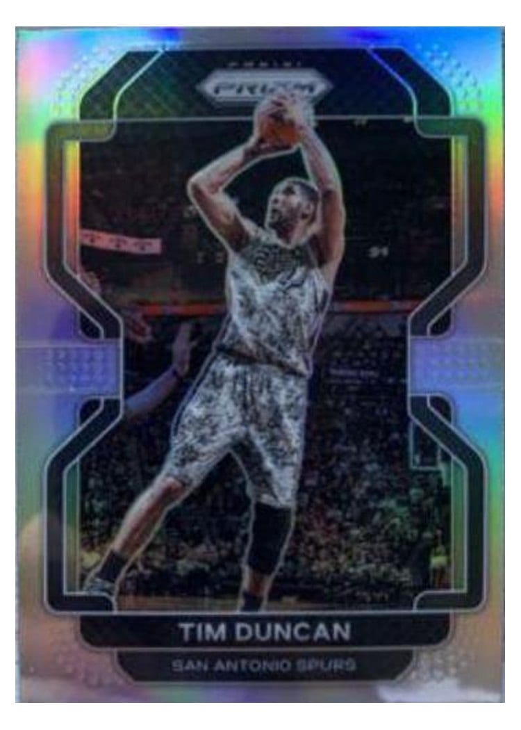 2021-22 Panini Prizm Base Set Tim Duncan #268 card