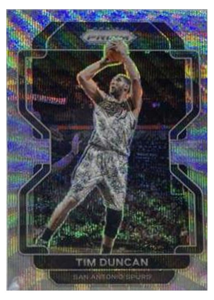 2021-22 Panini Prizm Base Set Tim Duncan #268 card