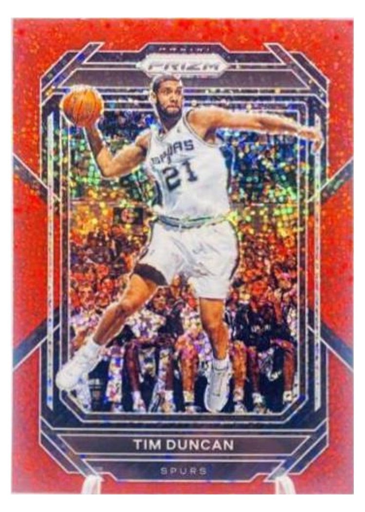 2022-23 Panini Prizm Base Set Tim Duncan #293 card