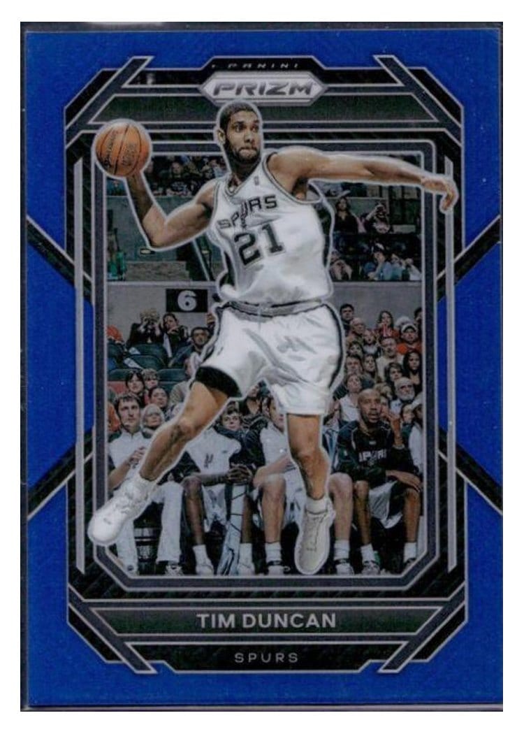 2022-23 Panini Prizm Base Set Tim Duncan #293 card