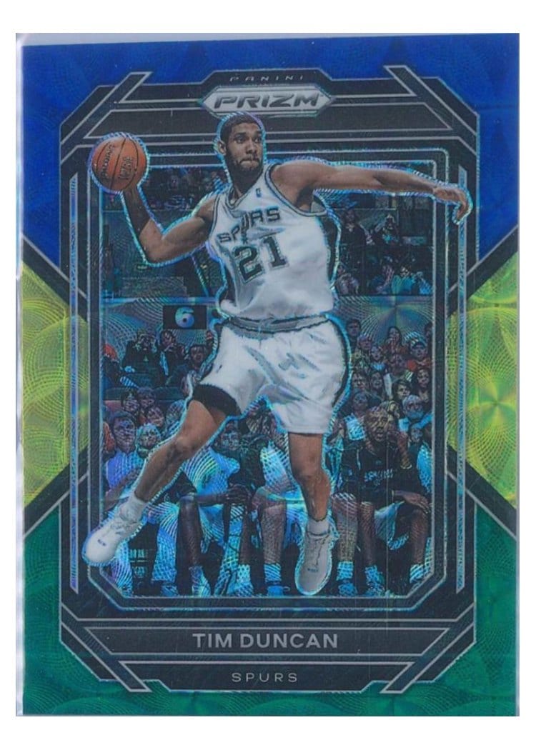 2022-23 Panini Prizm Base Set Tim Duncan #293 card
