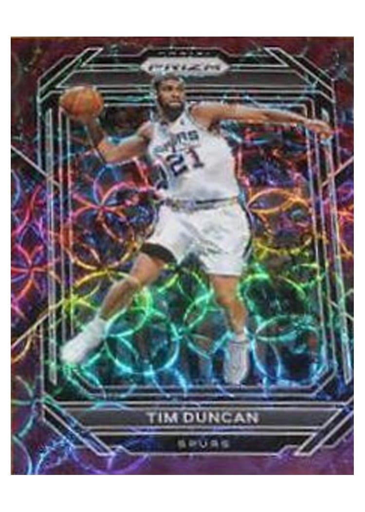 2022-23 Panini Prizm Base Set Tim Duncan #293 card