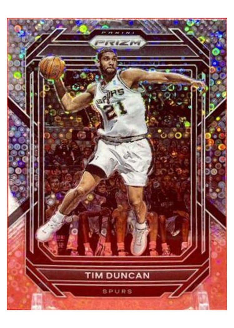 2022-23 Panini Prizm Base Set Tim Duncan #293 card