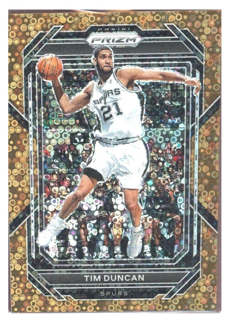2022-23 Panini Prizm Base Set Tim Duncan #293 card