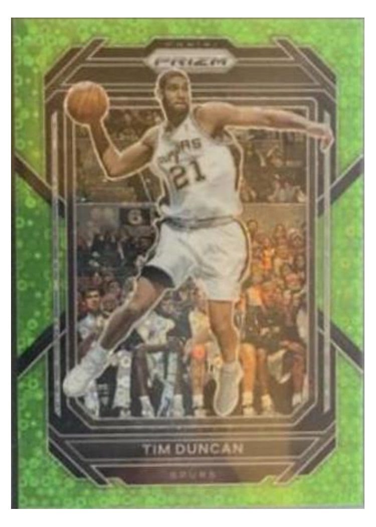 2022-23 Panini Prizm Base Set Tim Duncan #293 card