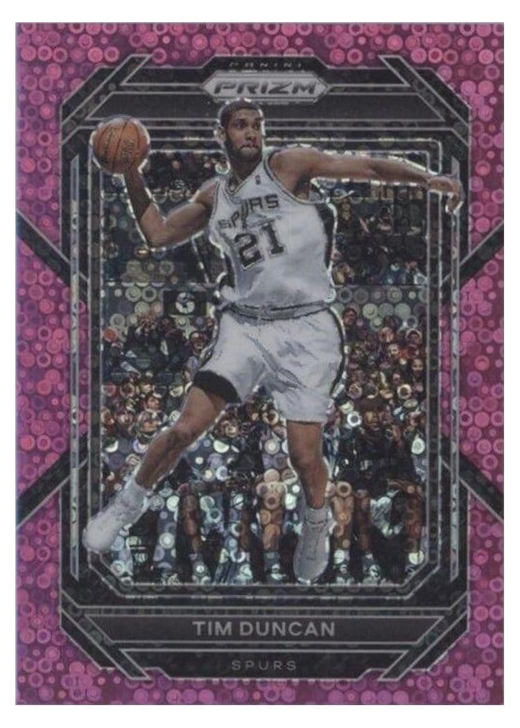 2022-23 Panini Prizm Base Set Tim Duncan #293 card