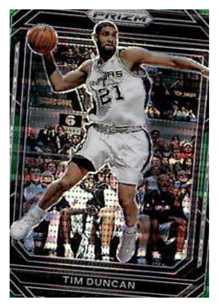 2022-23 Panini Prizm Base Set Tim Duncan #293 card