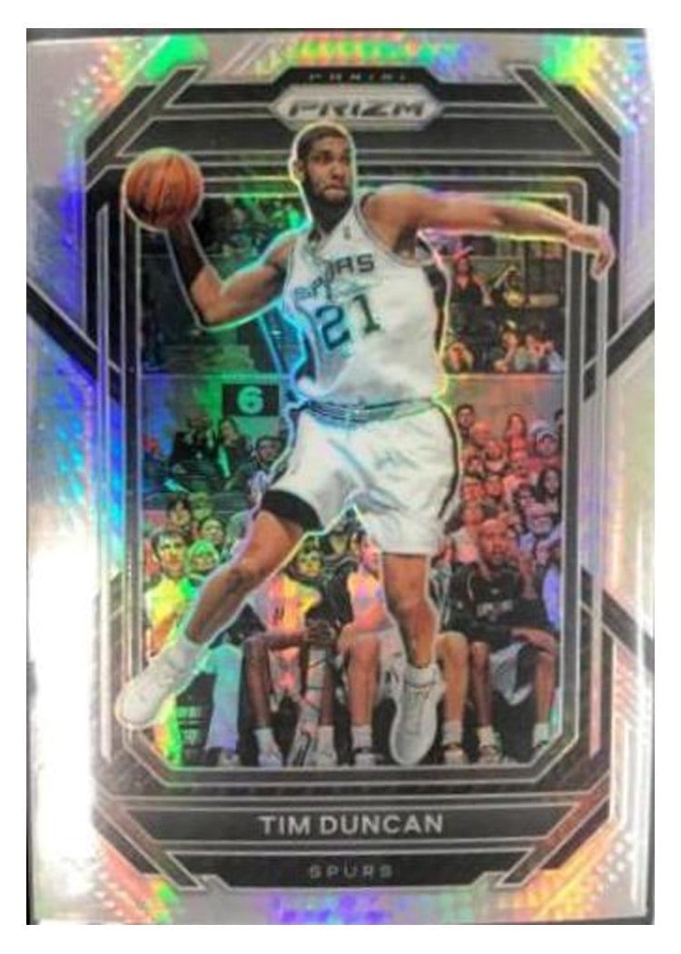 2022-23 Panini Prizm Base Set Tim Duncan #293 card