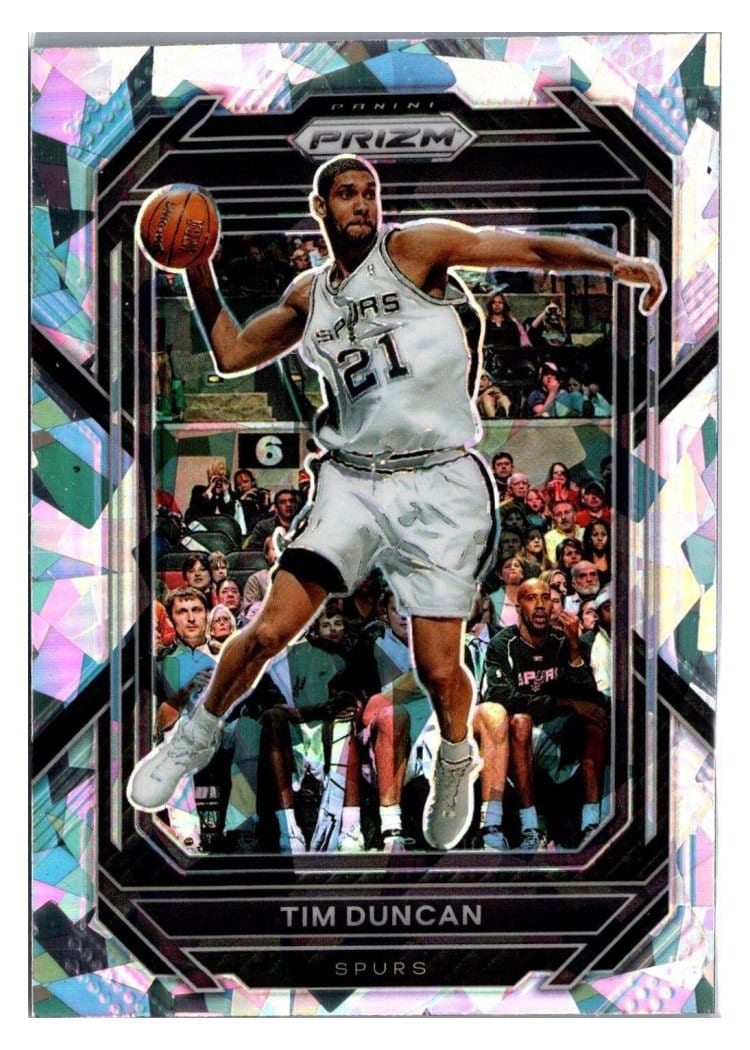 2022-23 Panini Prizm Base Set Tim Duncan #293 card