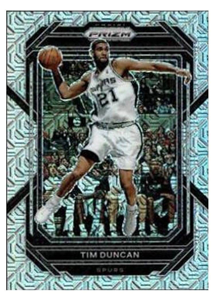 2022-23 Panini Prizm Base Set Tim Duncan #293 card
