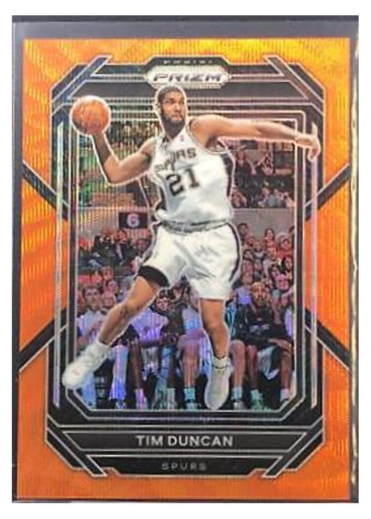 2022-23 Panini Prizm Base Set Tim Duncan #293 card
