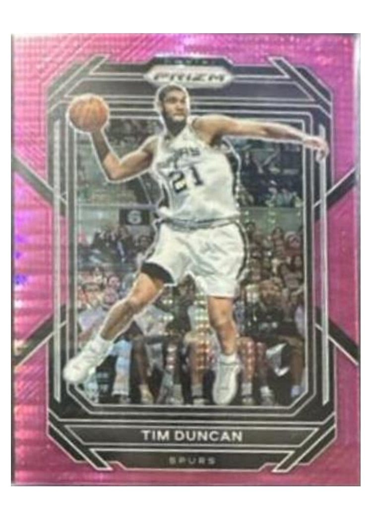 2022-23 Panini Prizm Base Set Tim Duncan #293 card