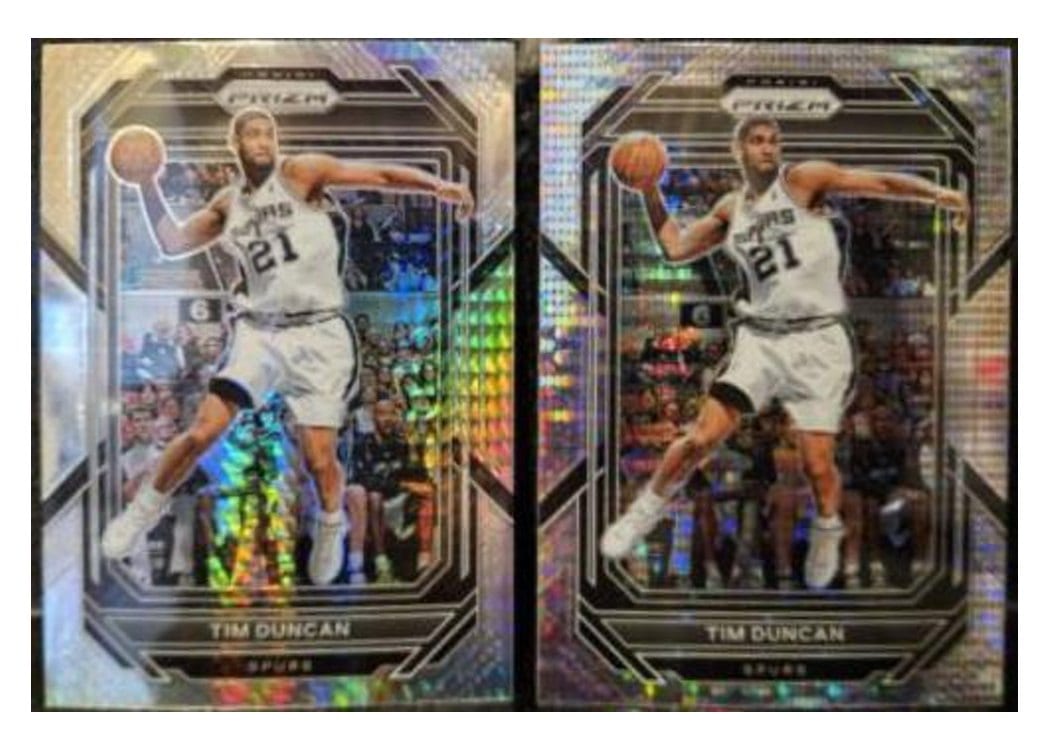 2022-23 Panini Prizm Base Set Tim Duncan #293 card