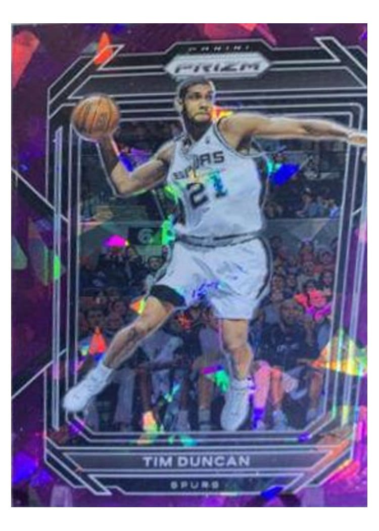 2022-23 Panini Prizm Base Set Tim Duncan #293 card