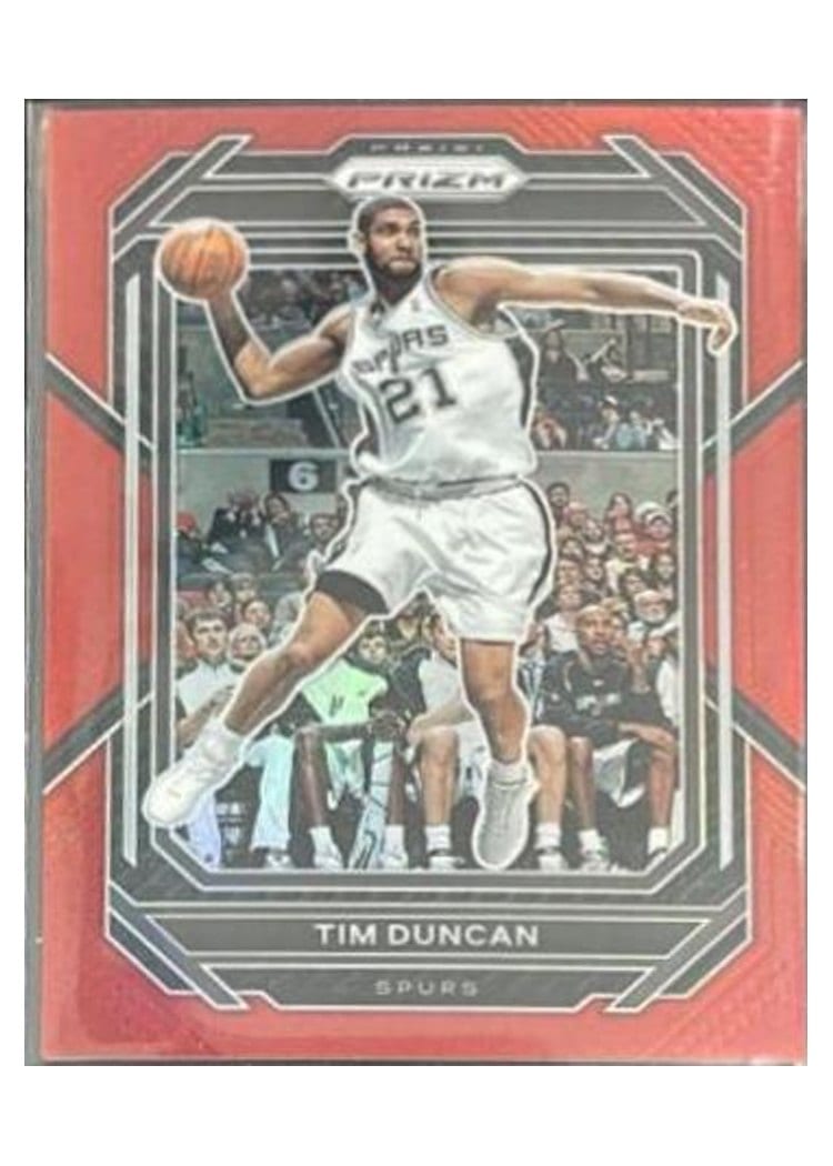 2022-23 Panini Prizm Base Set Tim Duncan #293 card