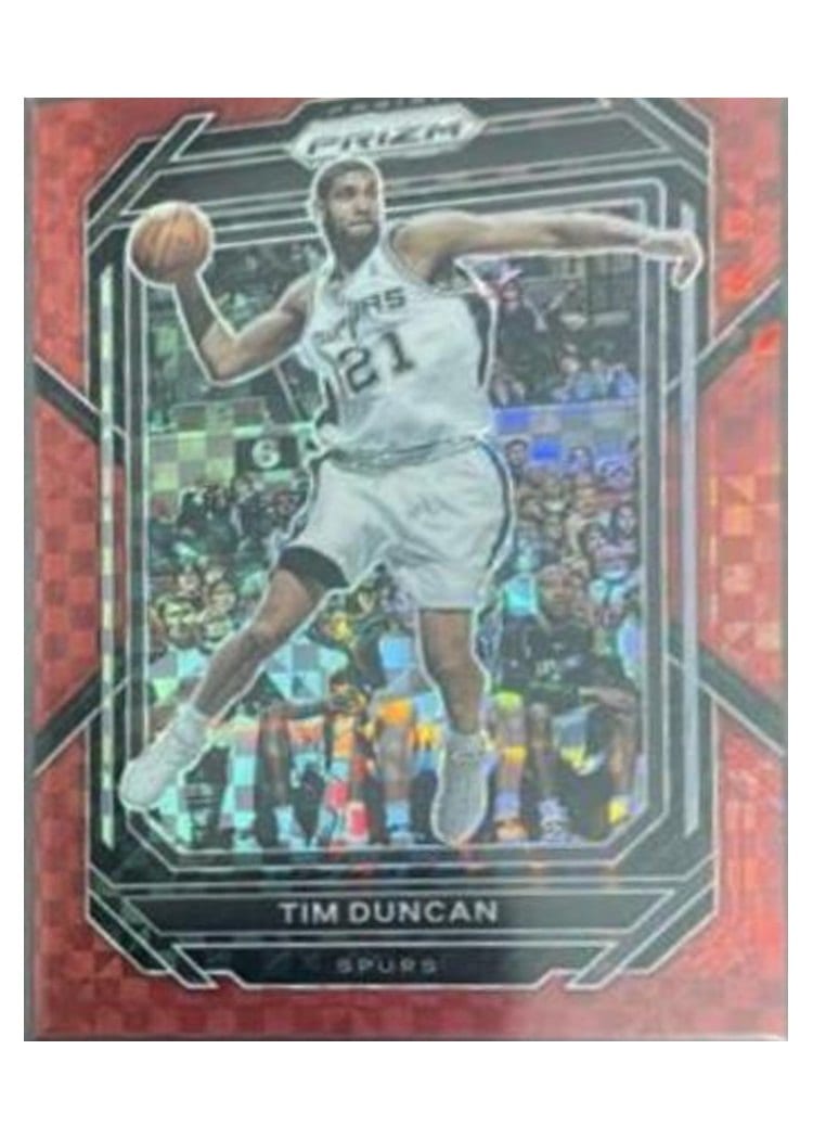 2022-23 Panini Prizm Base Set Tim Duncan #293 card