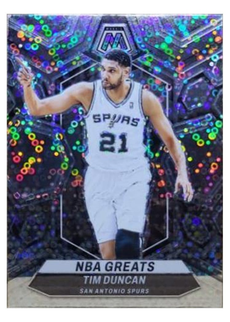 2023-24 Panini Mosaic Base Set Tim Duncan #291 card