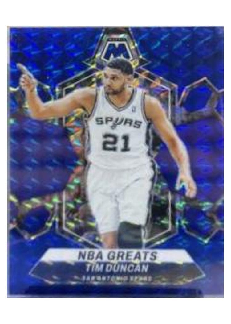 2023-24 Panini Mosaic Base Set Tim Duncan #291 card