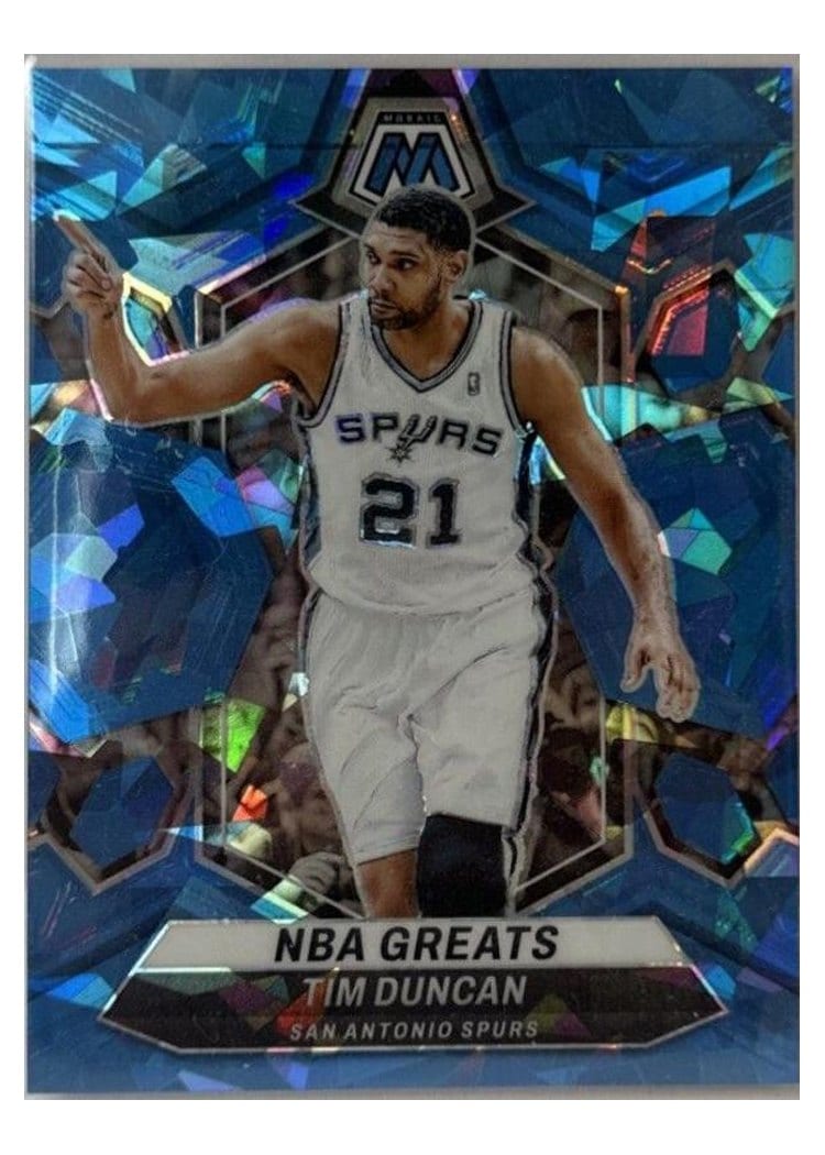 2023-24 Panini Mosaic Base Set Tim Duncan #291 card