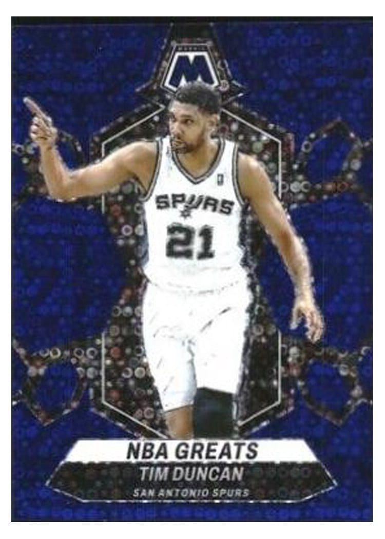 2023-24 Panini Mosaic Base Set Tim Duncan #291 card