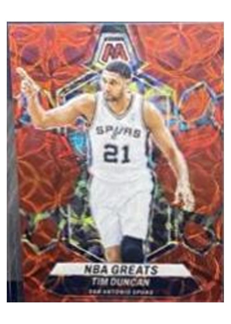 2023-24 Panini Mosaic Base Set Tim Duncan #291 card