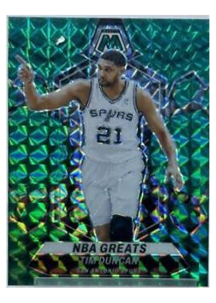 2023-24 Panini Mosaic Base Set Tim Duncan #291 card