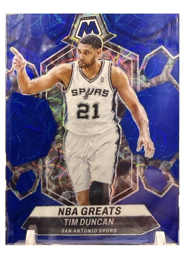 2023-24 Panini Mosaic Base Set Tim Duncan #291 card