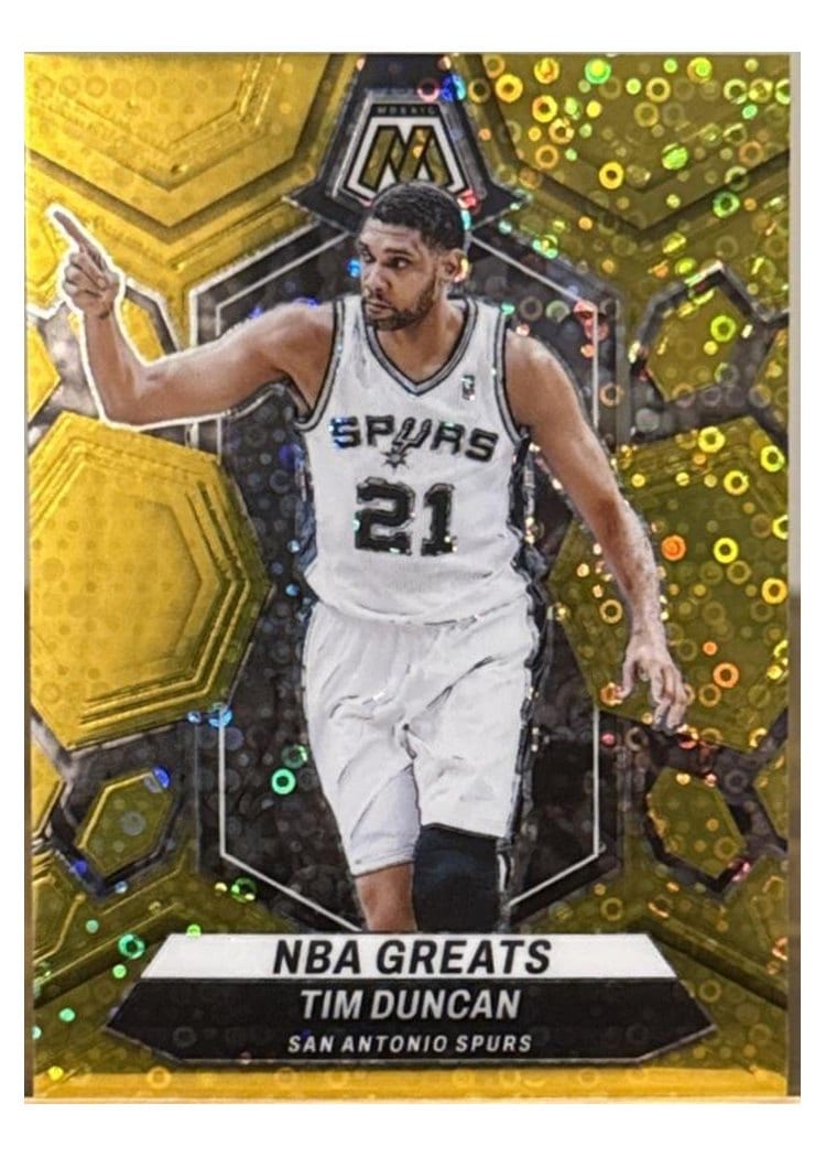 2023-24 Panini Mosaic Base Set Tim Duncan #291 card