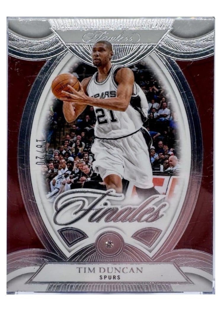 2024-25 Panini Flawless Base Gems Tim Duncan #96 card