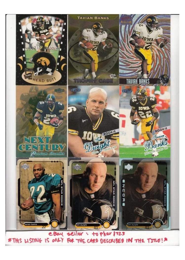 1998 Upper Deck Encore Tim Dwight #29 card