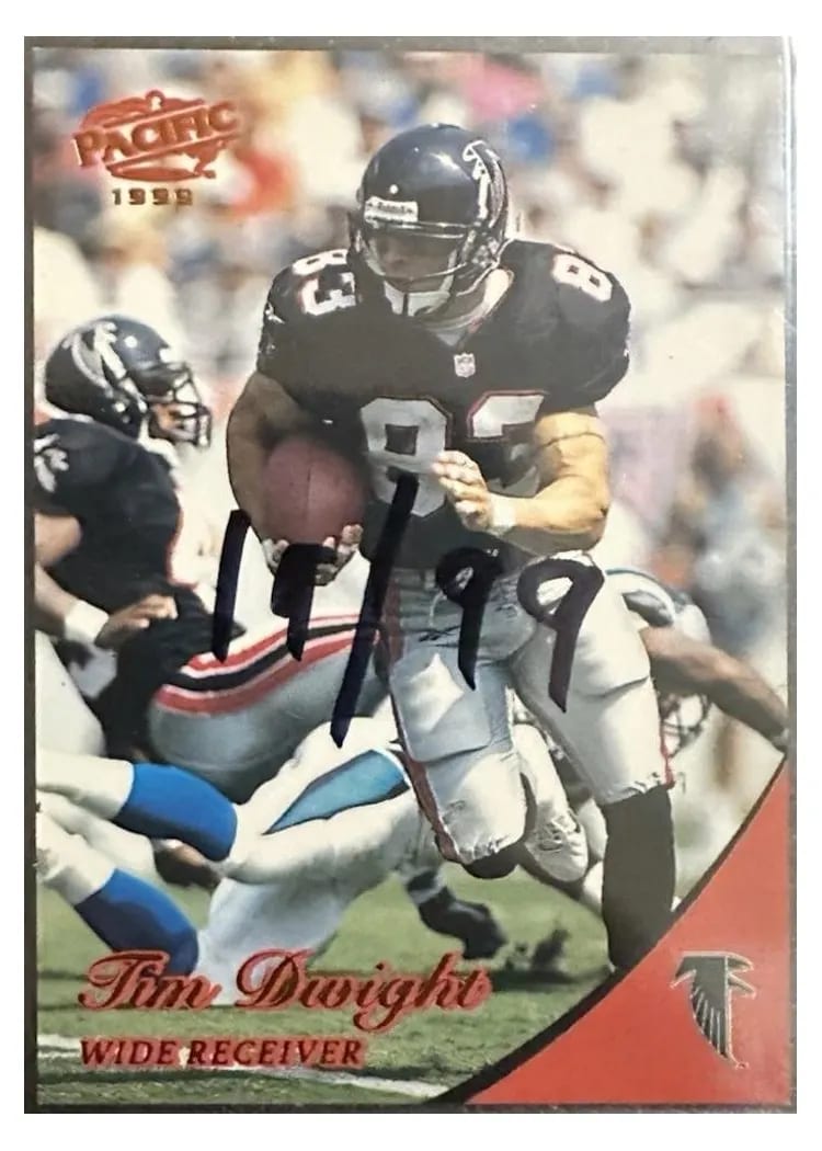 1999 Pacific Tim Dwight Red #21 card
