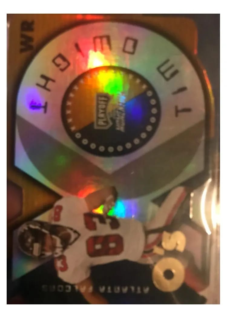 2000 Playoff Momentum Tim Dwight #5 card