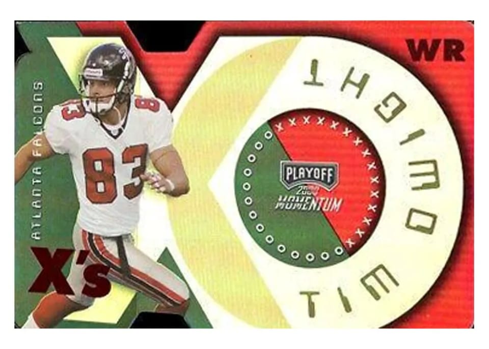 2000 Playoff Momentum Tim Dwight #5 card