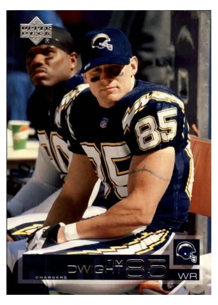 2002 Upper Deck Tim Dwight #142 card