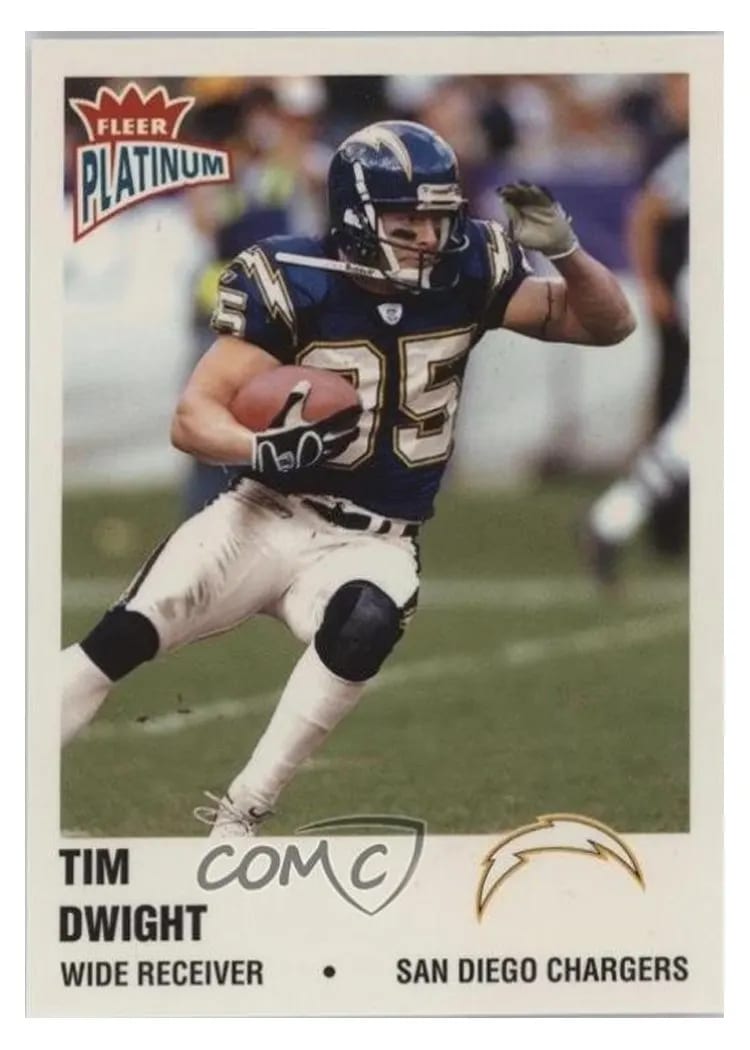 2003 Fleer Platinum Tim Dwight #28 card