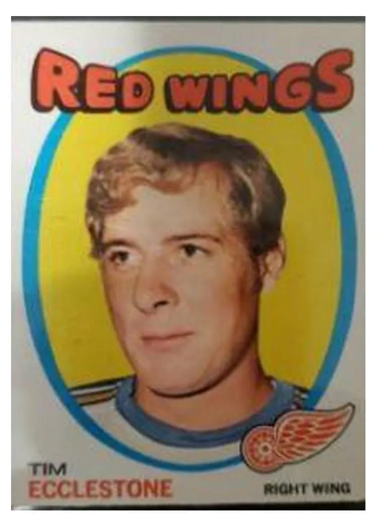 1971 O-Pee-Chee Tim Ecclestone #52 card