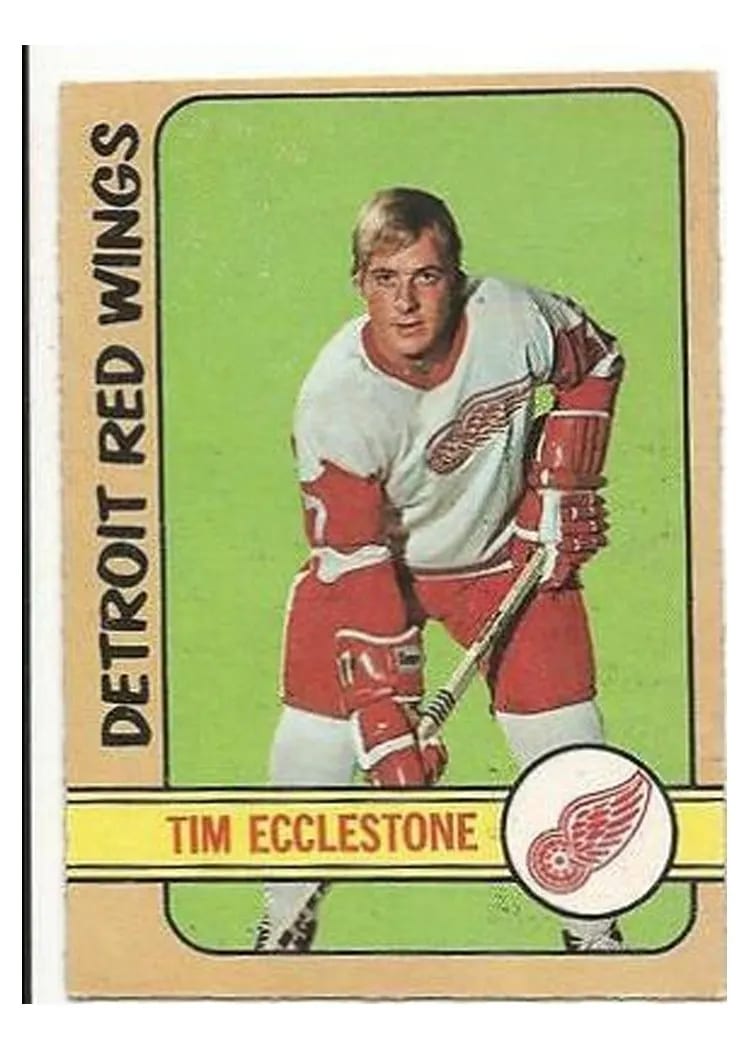 1972 O-Pee-Chee Tim Ecclestone #55 card