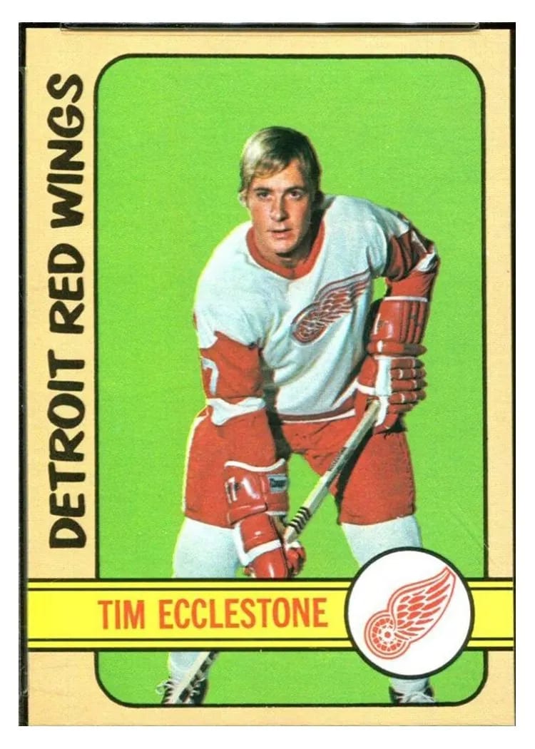 1972 Topps Tim Ecclestone #33 card